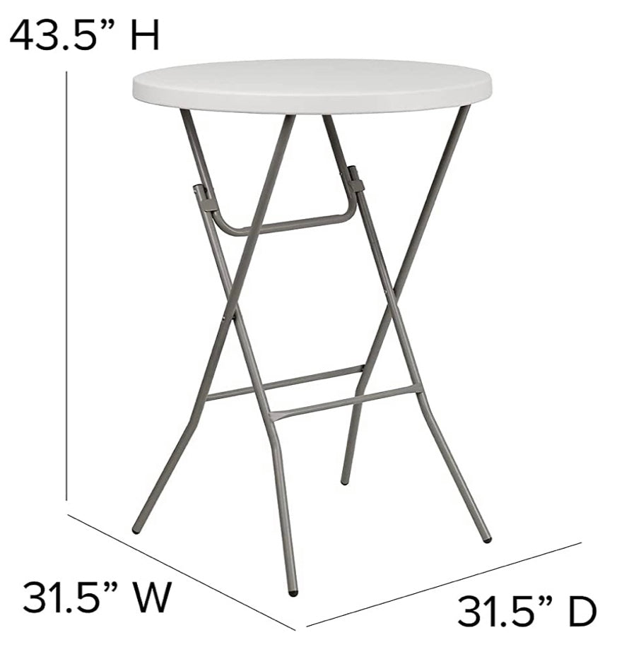 Sexy Pub Table (includes black or blue tablecloth)